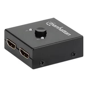 Manhattan Adapter 207850 Hdmi czarny - Adaptery i przejściówki - miniaturka - grafika 1