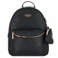 Plecaki - Guess House Party City Backpack 32 cm black - miniaturka - grafika 1