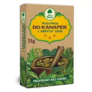 Dary Natury Posypka do Kanapek i Innych Dań 25g - - Przyprawy i zioła sypkie - miniaturka - grafika 1