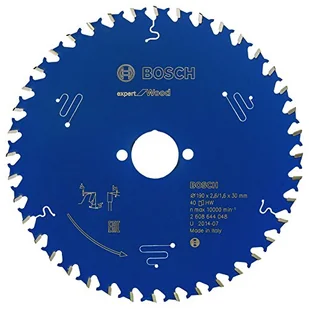 Bosch tarcza tnąca Expert for Wood 190 x 30 x 2,6 mm, 40 2608644048 - Tarcze do pił - miniaturka - grafika 1