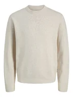 Swetry męskie - Jack & Jones Sweter "Milano" w kolorze kremowym - miniaturka - grafika 1