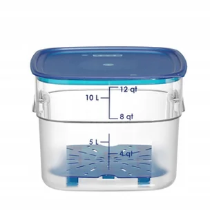 Pojemnik na żywność CamSquares Fresh Pro Cambro 11,4L transparentny 1 szt. - Pojemniki kuchenne - miniaturka - grafika 1