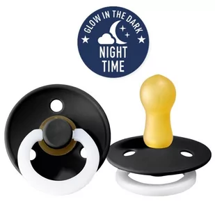 BIBS 100239 Smoczek uspokajający BLACK GLOW IN DARK S 17_778082 - Smoczki uspokajające - miniaturka - grafika 2