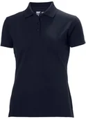 Koszulki i topy damskie - Helly Hansen Women's T-shirt HELLY HANSEN Manchester Polo, blue XL - miniaturka - grafika 1