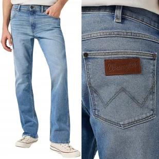 Wrangler HORIZON BOOTCUT 365 COOL rozszerzane spodnie jeansowe W34 L34 - Spodnie męskie - miniaturka - grafika 1