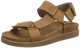 Clarks Męskie sandały Sunder Range, skóra Tan Leather, 43 EU, Tan Leather, 43 EU - Moda i Uroda OUTLET - miniaturka - grafika 1