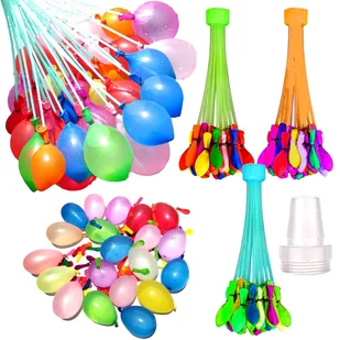 Balony na Wode Bomby Wodne Automat Gwint 111 sztuk - Materace dmuchane i koła do pływania - miniaturka - grafika 1