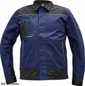 Odzież robocza - CERVA CREMORNE kurtka - męska kurtka robocza z wytrzymałej tkaniny, 60% bawełna, 40% poliester - granatowy 62 - miniaturka - grafika 1