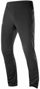 Salomon Spodnie Agile Warm Black 403794 - Spodnie sportowe damskie - miniaturka - grafika 1