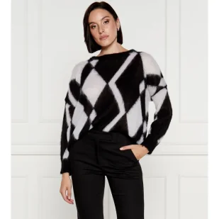 Marella SPORT Sweter ONICE | Regular Fit - Swetry damskie - miniaturka - grafika 1