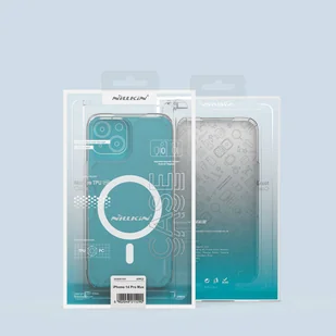 Nillkin Nature Pro Magnetic Case etui iPhone 14 Pro Max magnetyczny pokrowiec MagSafe niebieski - Etui i futerały do telefonów - miniaturka - grafika 5
