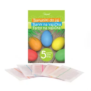 CHEMIKOL Barwnik do jaj 5 kolorów - Pozostałe akcesoria świąteczne - miniaturka - grafika 3