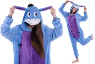 Piżamy chłopięce - Osiołek Osioł Piżama Kigurumi Przebranie 158 164 - miniaturka - grafika 1