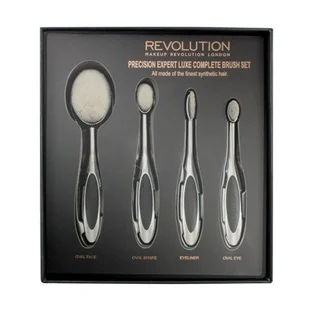 Makeup Revolution Precision Expert Luxe Complete Zestaw 4 pędzli MUR-3219 - Pędzle do makijażu - miniaturka - grafika 1
