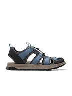 Sandały męskie - Clarks Półsandały "ATL Trek Wave" w kolorze szarym - miniaturka - grafika 1