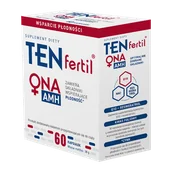 Suplementy diety - TENfertil Ona AMH, 60 kapsułek - miniaturka - grafika 1
