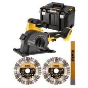 Szlifierki i polerki - DeWalt Akumulatorowa bruzdownica 54V XR FLEXVOLT DCG200NT-XJ - miniaturka - grafika 1