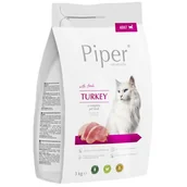 Sucha karma dla kotów - Piper Animals z indykiem 3 kg - miniaturka - grafika 1