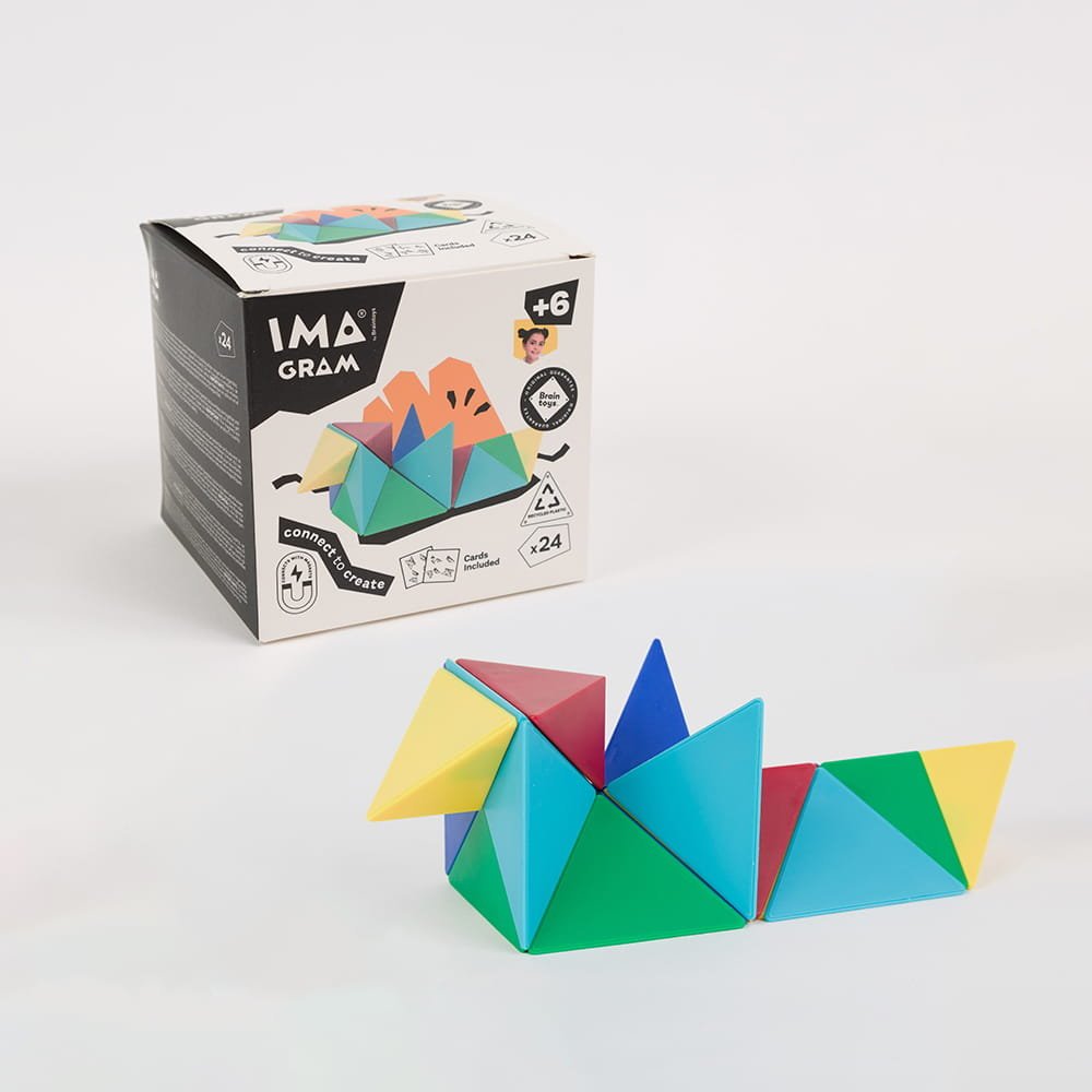 Imanix klocki magnetyczne IMAGRAM 24 elem.