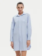 Bielizna nocna - LAUREN RALPH LAUREN Koszula nocna ILN32315 Niebieski Relaxed Fit - miniaturka - grafika 1