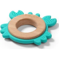 Gryzaki dla dzieci - BABYONO Gryzak drewniany silikonowy CRAB (1075/02) - >>> DARMOWA od 49zł <<< - miniaturka - grafika 1