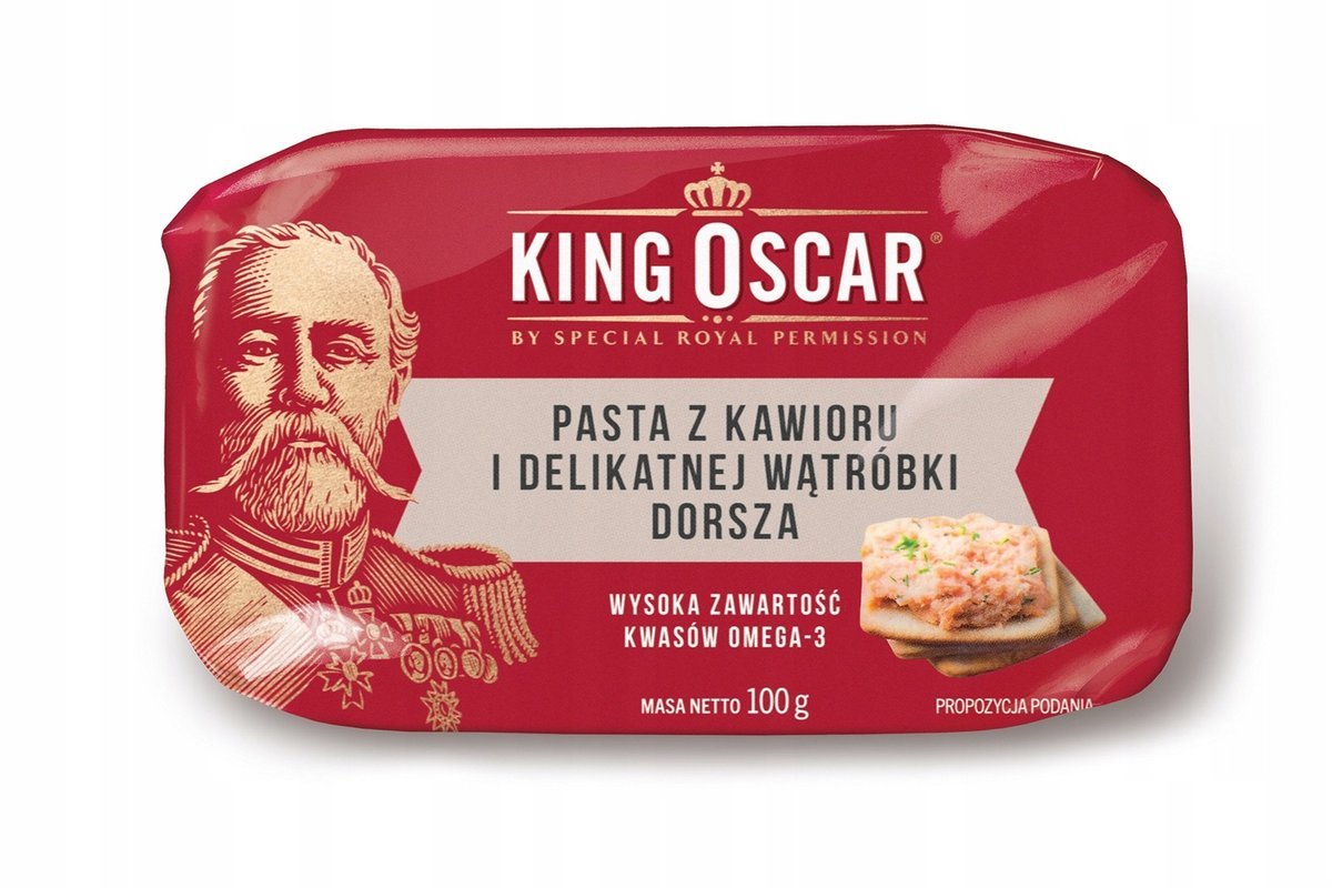 Kawior z wątróbki dorsza delikatny przysmak 100 g