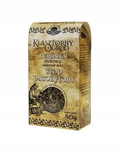 Herbatka ziołowa STOP PASOŻYTOM KLASZTORNY OGRÓD Natura Wita 80g - Przyprawy i zioła sypkie - miniaturka - grafika 1