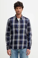 Koszule męskie - Pepe Jeans koszula bawełniana męska kolor granatowy regular PM3090824 - miniaturka - grafika 1