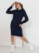 Sukienki - Sukienka bluzowa GARNET granatowa Dstreet EY2143-S - miniaturka - grafika 1