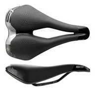 Siodełka rowerowe i akcesoria - Siodło SELLE ITALIA MAX S 5 SUPERFLOW L (id match - L3) Fec Alloy 7, soft-tek, żelowe czarne (NEW) - miniaturka - grafika 1