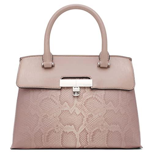 Calvin Klein Becky Top Handle Mini torba crossbody, Kozioł Ombre Wąż