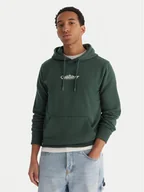 Bluzy męskie - Quiksilver Bluza EQYFT05136 TKG Zielony Comfort Fit - miniaturka - grafika 1