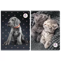 Zeszyt A5/60K linia The Sweet Pets (5szt) - Beniamin - Zeszyty szkolne - miniaturka - grafika 1