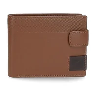 Koszulki i topy damskie - Pepe Jeans Topper Portfel Poziomy z zamknięciem Brązowy 11x8,5x1 cms Skóra, Brązowy, Talla única, Portfolio poziome z zamknięciem kliknięcia - miniaturka - grafika 1
