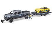 Samochody i pojazdy dla dzieci - Bruder 02504 zestaw RAM Roadster Racing Team - miniaturka - grafika 1