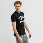 Koszulki męskie - UMBRO T SHIRT SS FW LARGE LOGO COTTON - miniaturka - grafika 1