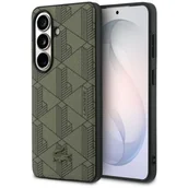 Etui i futerały do telefonów - Etui LACOSTE PVC Monogram The Blend MagSafe do Samsung Galaxy S26 Khaki - miniaturka - grafika 1