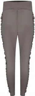 REEBOK - LEGINSY DAMSKIE Seasonal Lux HR Tight IN HB6428 beżowe - Legginsy - miniaturka - grafika 1