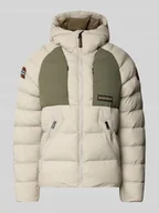Kurtki męskie - Kurtka pikowana o kroju regular fit z naszywką z logo model ‘MOESA’ - miniaturka - grafika 1