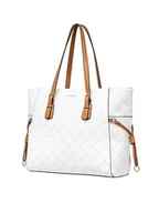 Torebki damskie - Puccini Shopper bag w kolorze białym - 30 x 43 x 12 cm - miniaturka - grafika 1