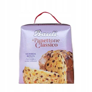 Panettone Classico - Bauli 1 kg duża drożdżowa świąteczna Włoska babka - Szybkie dania obiadowe - miniaturka - grafika 1