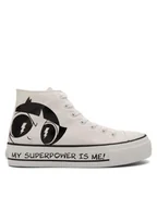 Buty dla dziewczynek - Sprandi Trampki GP40-AW23-116WBPPG Biały - miniaturka - grafika 1