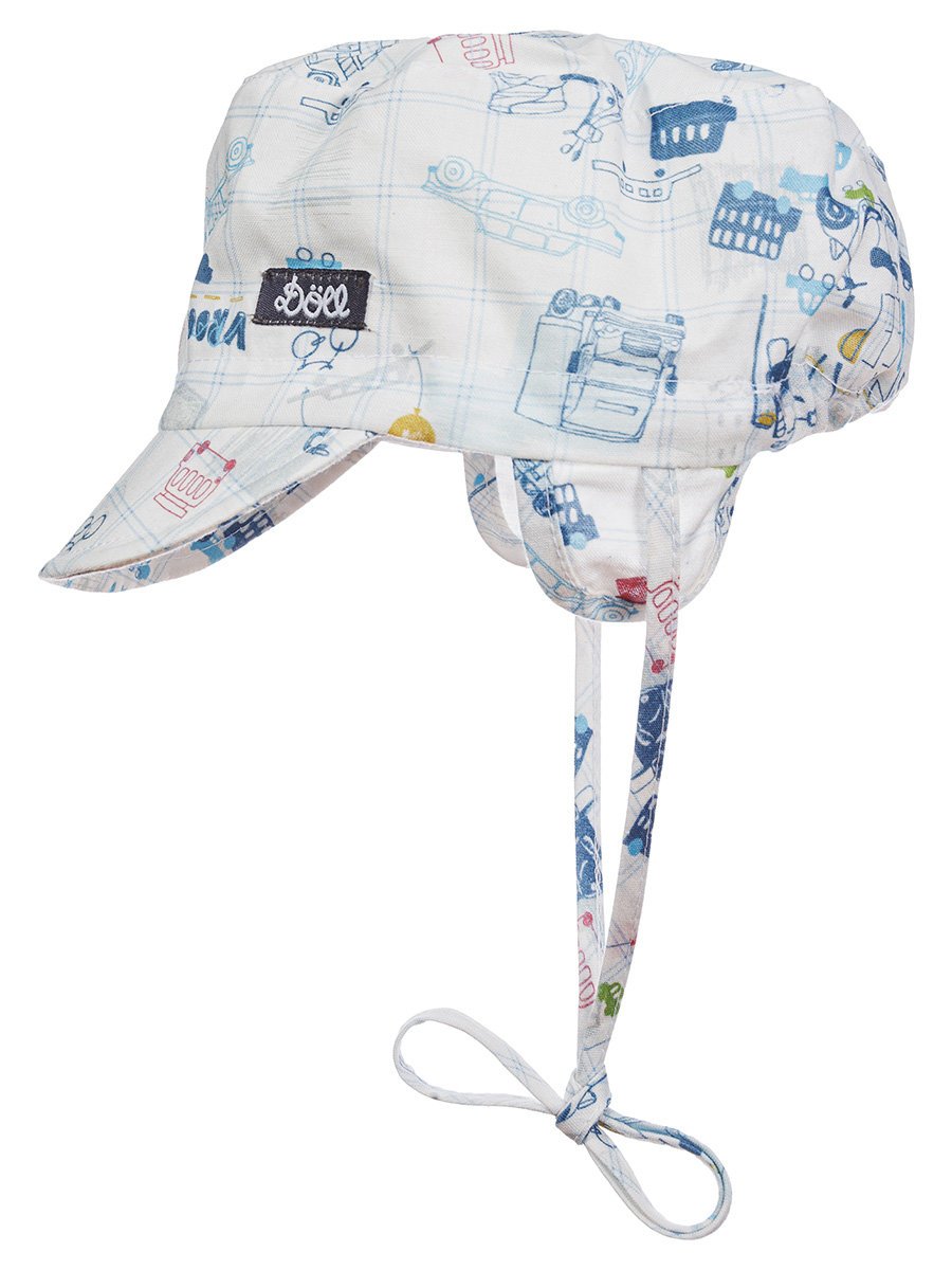 Dziecięca wiązana czapka z daszkiem Döll