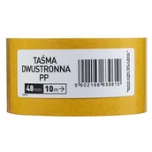 Taśmy klejące - Taśma klejąca dwustronna 48 mm x 10 m do wykładzin Globall - miniaturka - grafika 1