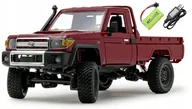 Zabawki zdalnie sterowane - SAMOCHÓD ZDALNIE STEROWANY RC TOYOTA LC79 TERENOWY 4x4 OFFROAD CZERWONY - miniaturka - grafika 1