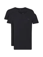Koszulki męskie - Gant Komplet 2 t-shirtów 900012018 Czarny Regular Fit - miniaturka - grafika 1