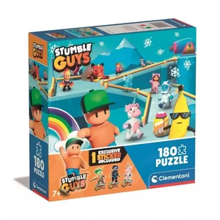 Clementoni: Stumble Guys seria 2 - puzzle składające się z 180 elementów - Puzzle - miniaturka - grafika 1