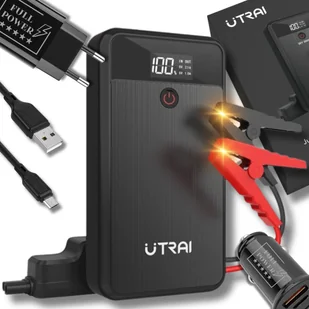 Powerbank 12V Rozrusznik Booster Jump Starter Urządzenie Rozruchowe 1000A Utrai Jstar Air + Akcesoria Full Power - Urządzenia Rozruchowe - Jump startery - miniaturka - grafika 1