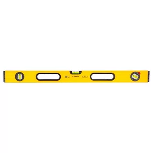 Topex Poziomnica aluminiowa typ 600, 60 cm, 3 libelle TOP-29C602 - Poziomice, łaty, miary - miniaturka - grafika 1