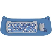 Zestawy myszka + klawiatura - CANYON HSET-W6 Niebieski - miniaturka - grafika 1